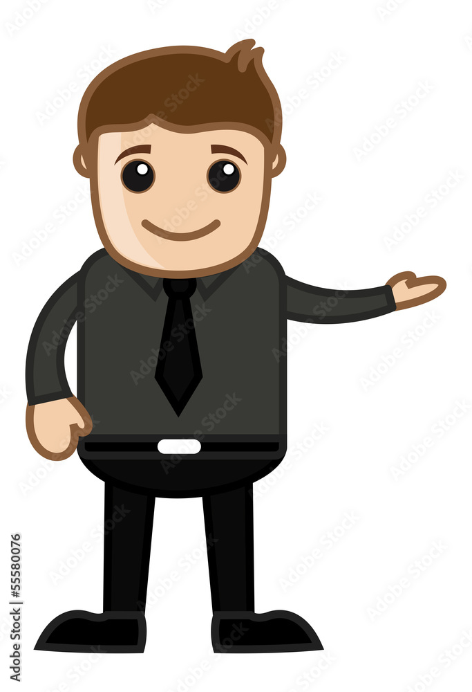 Presenter - Office Corporate Cartoon People Presenter - Office Corporate Cartoon People