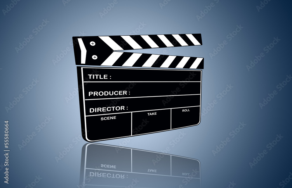 Fototapeta premium film slate