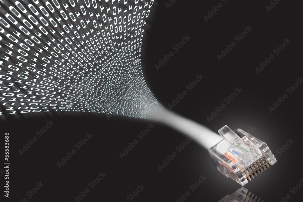 Ethernet Cable - obrazy, fototapety, plakaty 