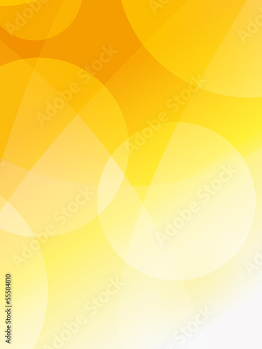 Abstract orange background with circles