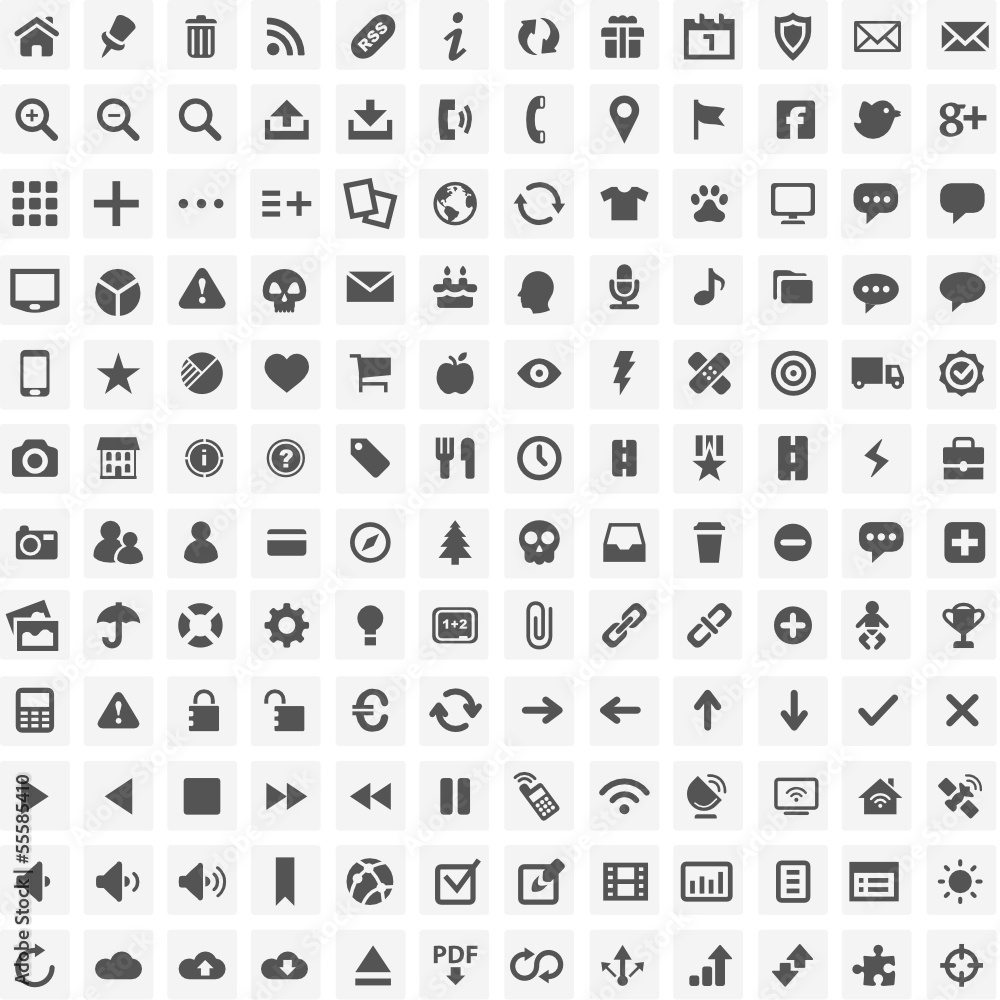 144 Simple and Perfect Webicons 144 Simple and Perfect Webicons
