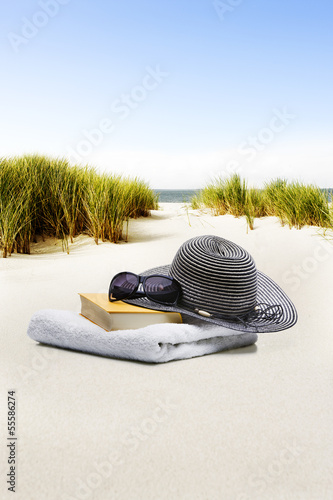 Lesen am Strand