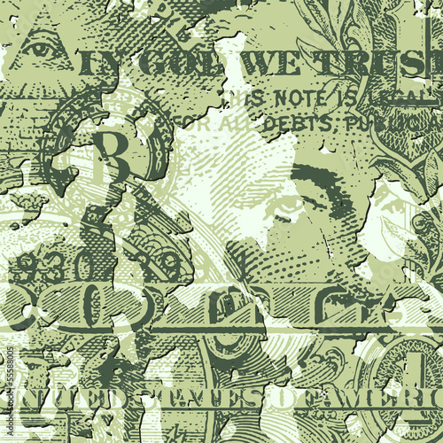 Grunge Dollar Bill