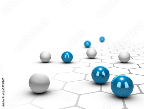 Network, Networking and Connection Concept