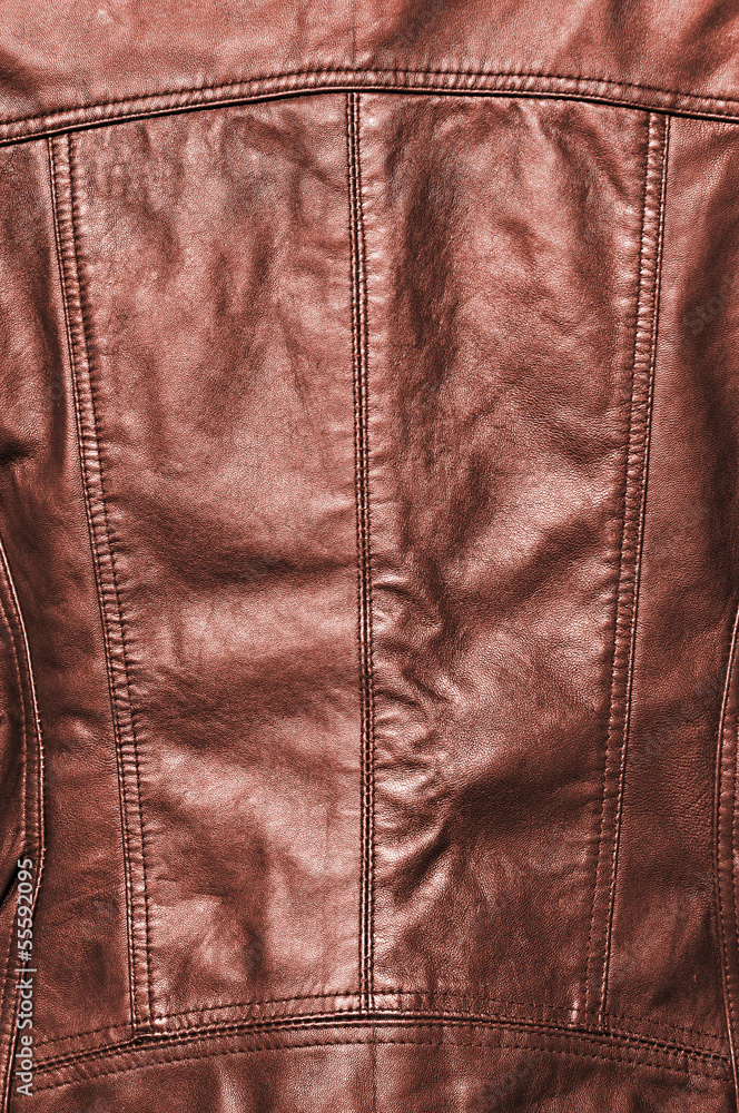 Naklejka premium Leather texture background
