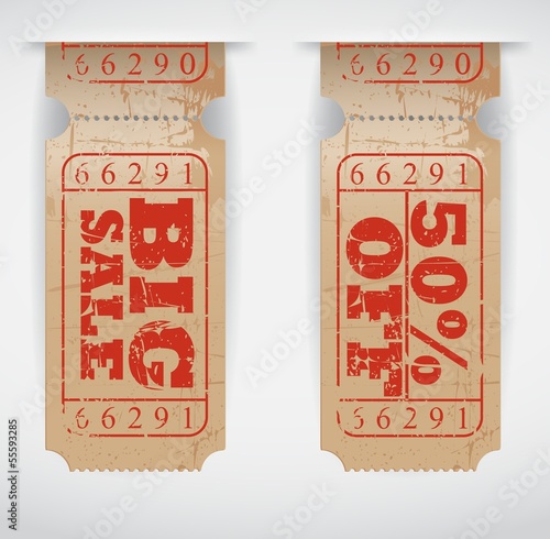 Vintage Sales Ticket
