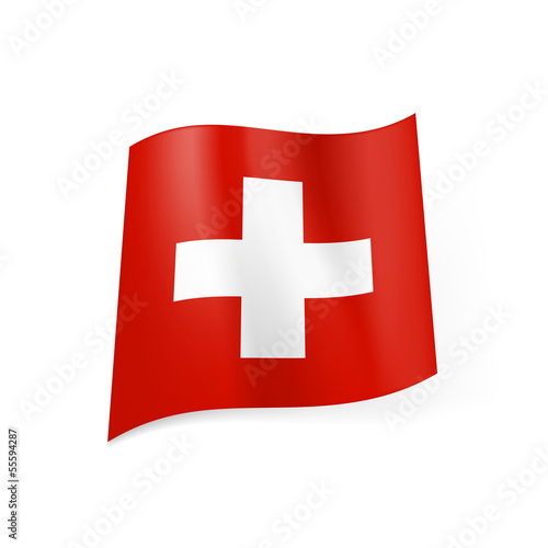 State flag of Switzerland.