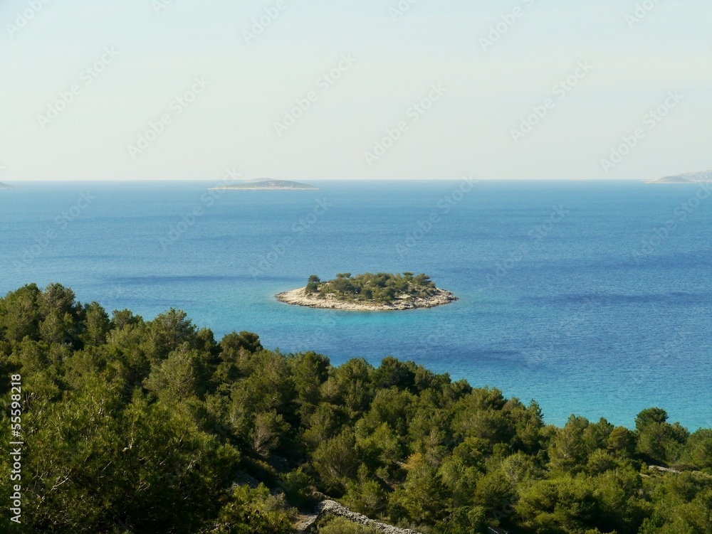 The island Tuzbina near the island Murter
