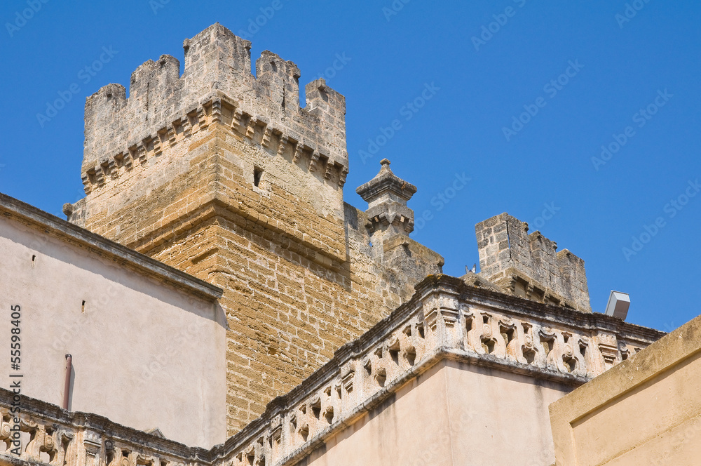 Norman-Swabian Castle. Mesagne. Puglia. Italy.