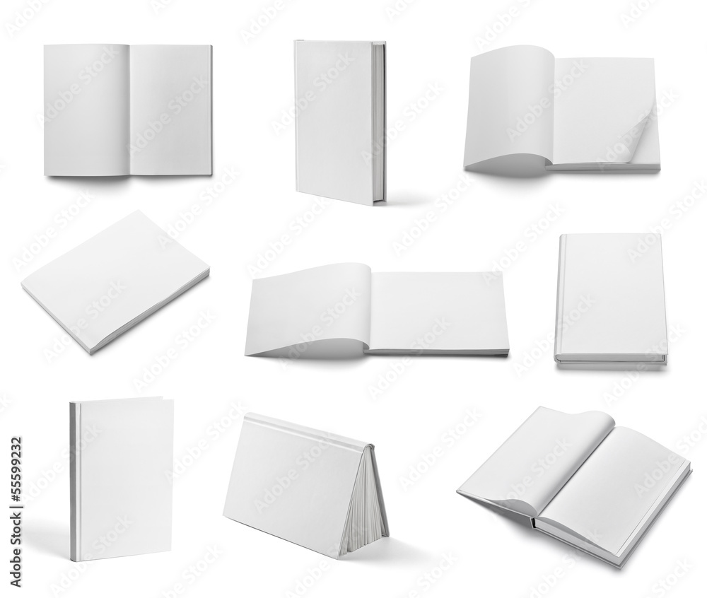 book notebook textbook white blank paper template book notebook textbook white blank paper template
