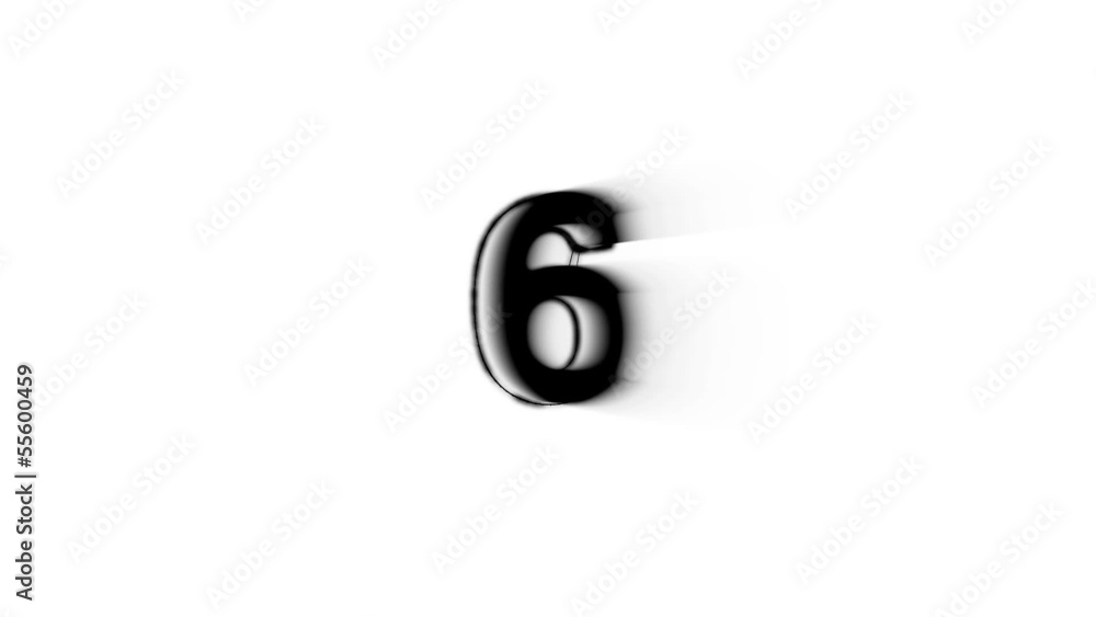 Countdown black and white Countdown black and white