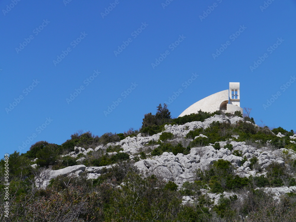 The church of our lady of Carmel near Vodice