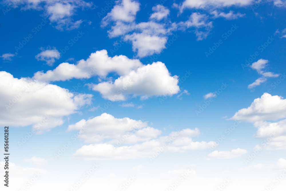 Obraz premium clouds in the blue sky