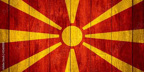 Fotografía flag of Macedonia