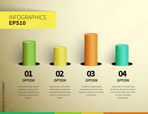 Vector design infographic