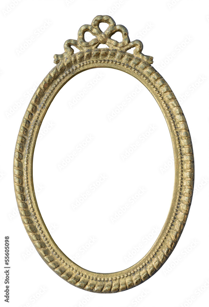 Empty antique frame Empty antique frame