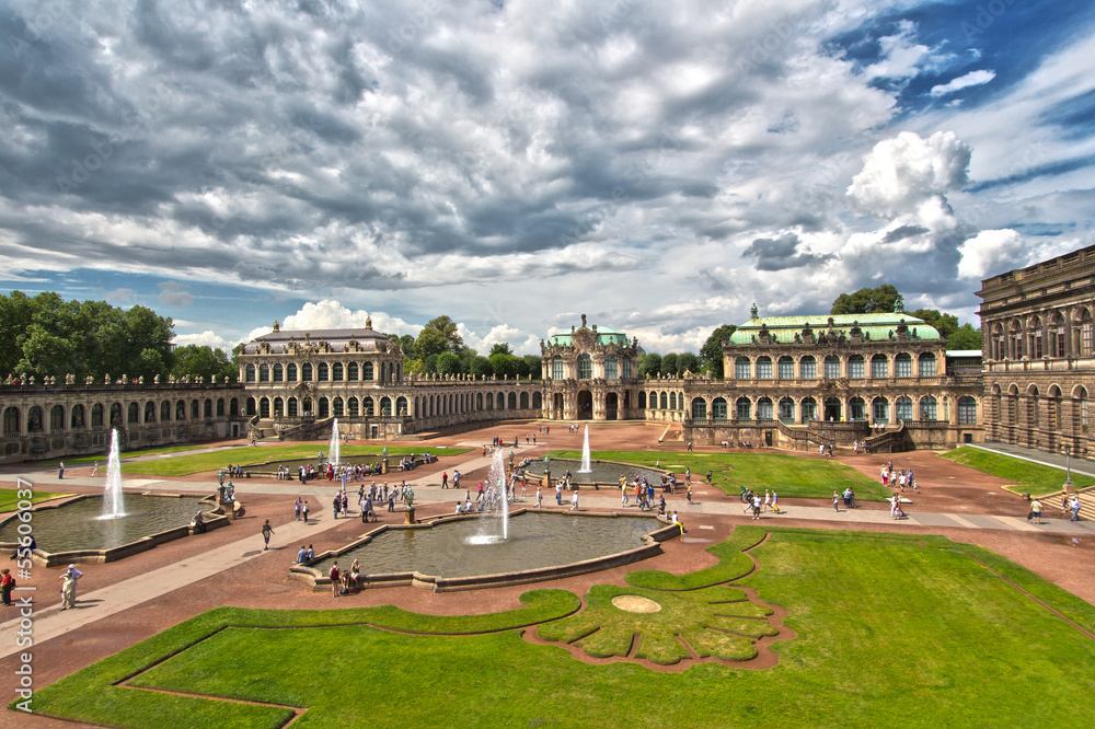 Obraz premium Dresdner Zwinger