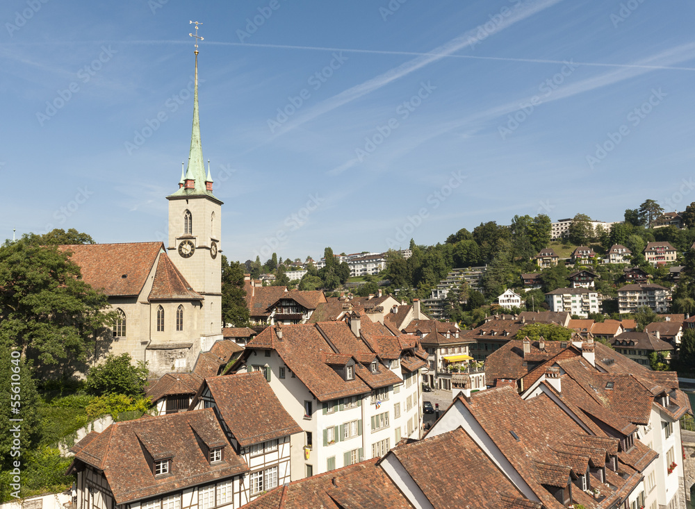 Bern, Altstadt, Nydegg, Nydeggkirche, historisch, Schweiz