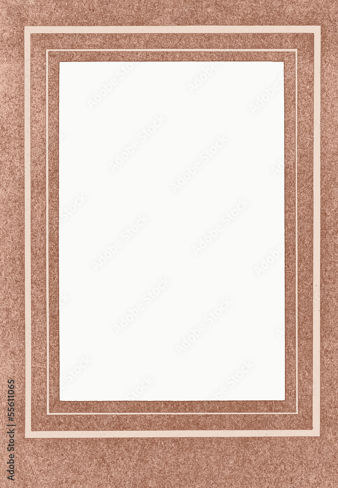 Fototapeta premium cardboard photo frame