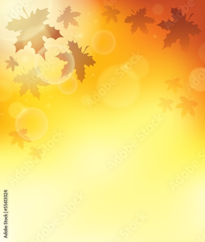 Autumn theme background 3