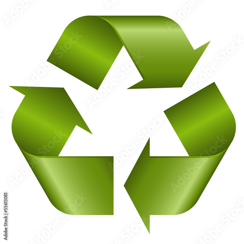 Recycling Zeichen grün