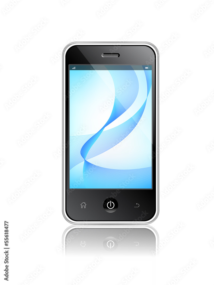Realistic mobile phone Realistic mobile phone