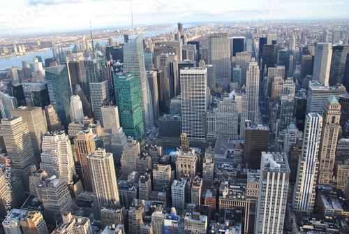 New York City dall alto