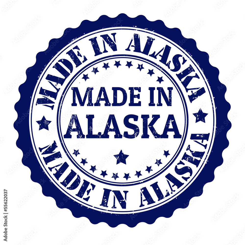 Made in alaska stamp