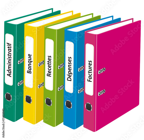 Classeurs de bureau. Gestion administrative et comptable II