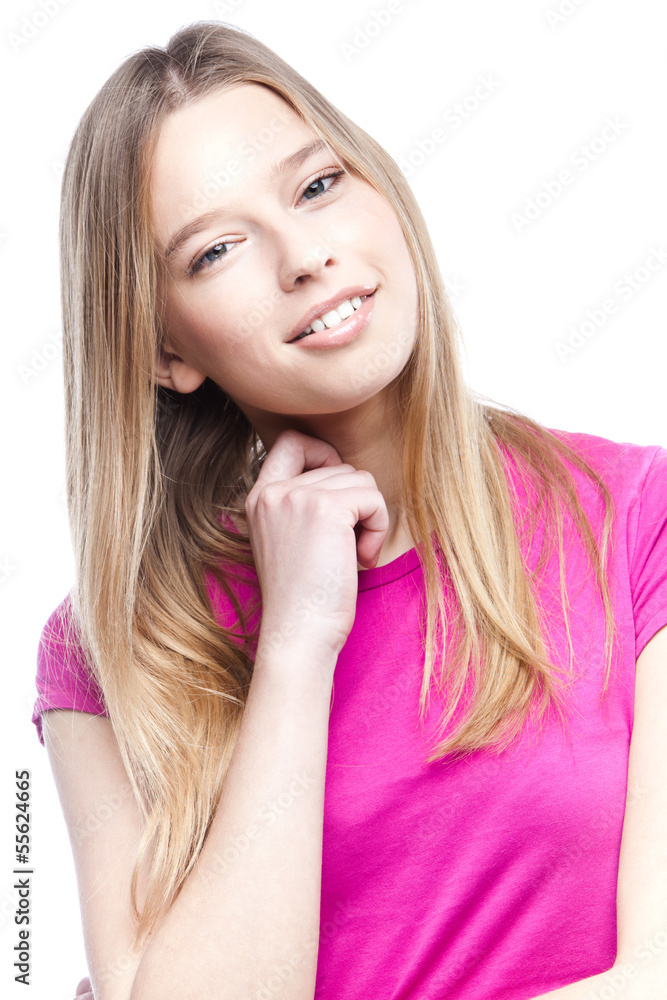 close-up portrait of a beautiful young woman close-up portrait of a beautiful young woman