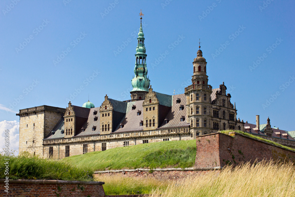 Denmark, hamlet castle. Kronborg