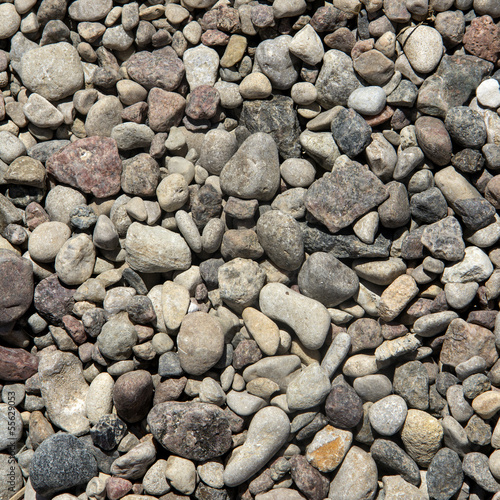 Decorative stones in different colors.
