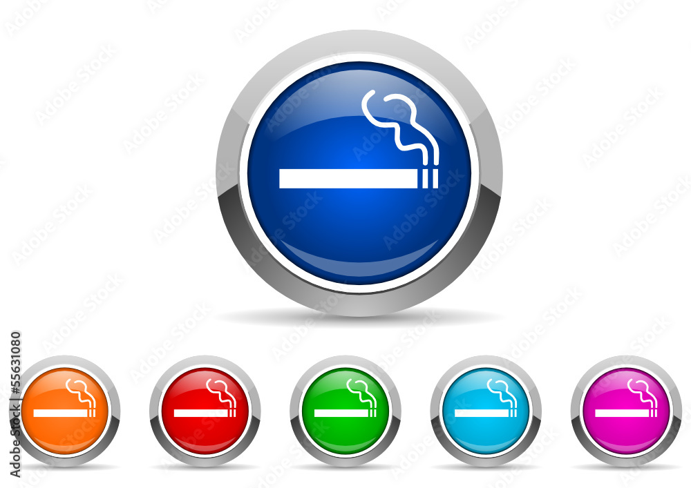 cigarette icon set cigarette icon set