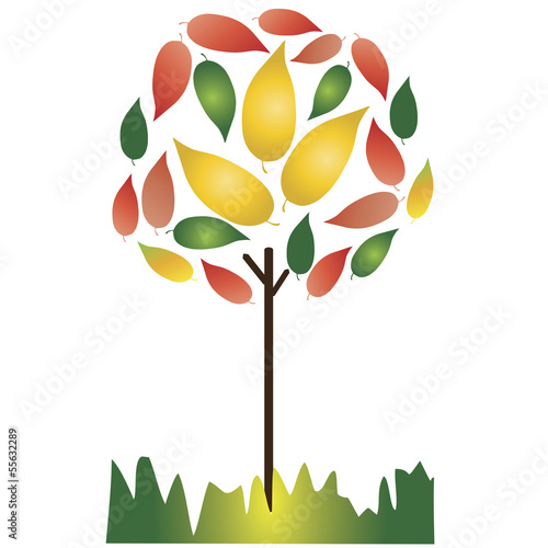 abstract tree