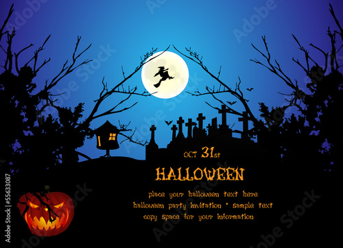 Halloween Einladung