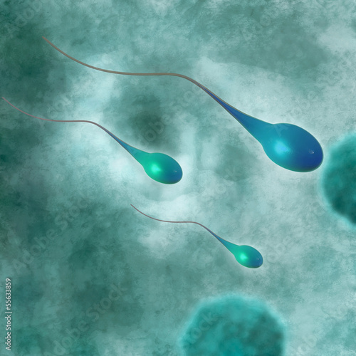 Spermien - 3D Render