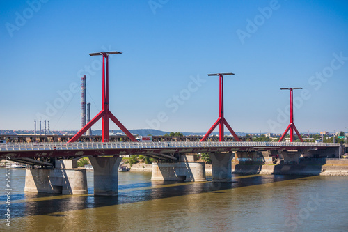 Rakoczi bridge pillars from Budapest