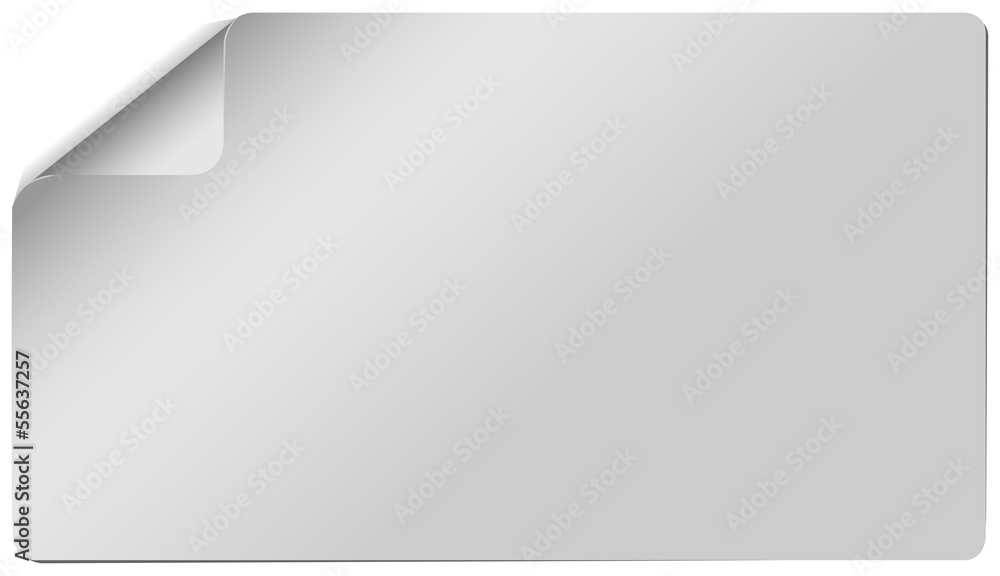 sticker white