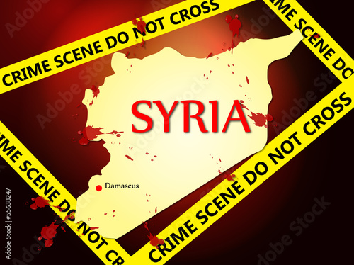 Syria crime scene