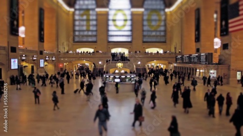 Timelapse Central station manhattan new york