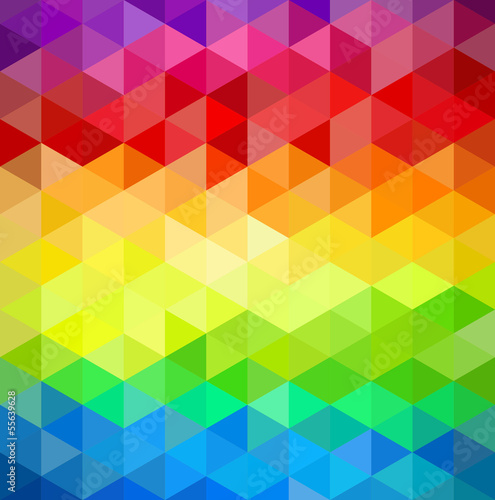 Colorfull vintage abstract geometric pattern.