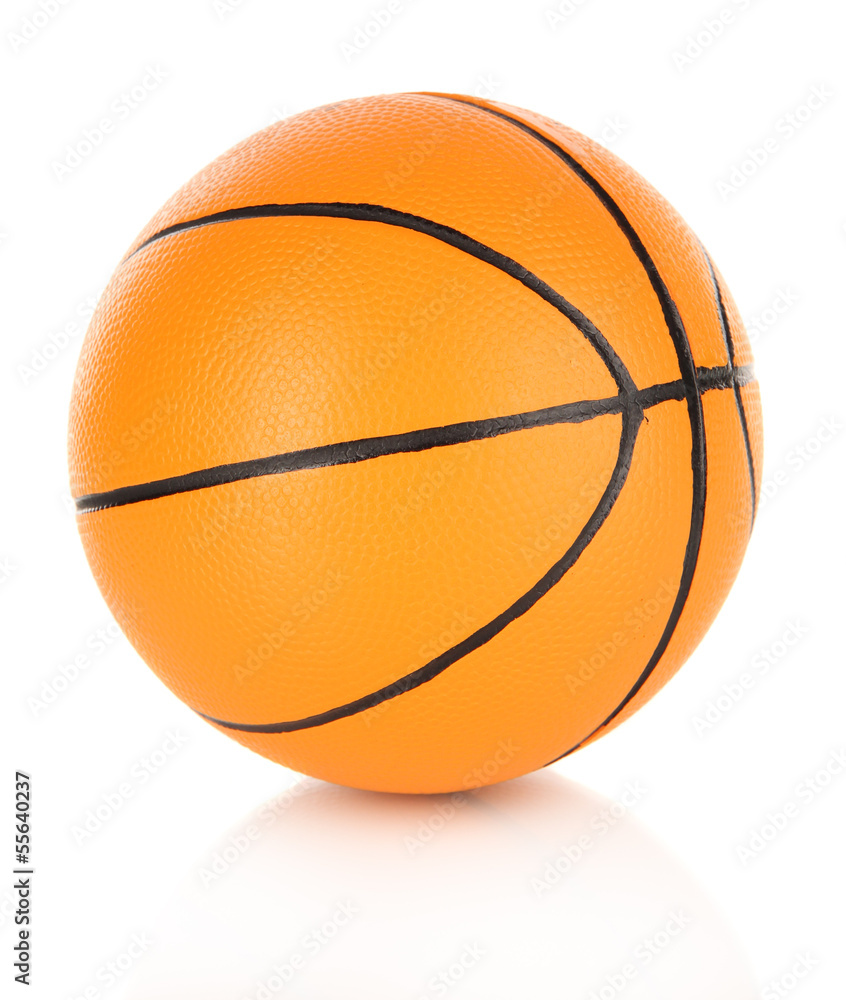 Basket ball, isolated on white