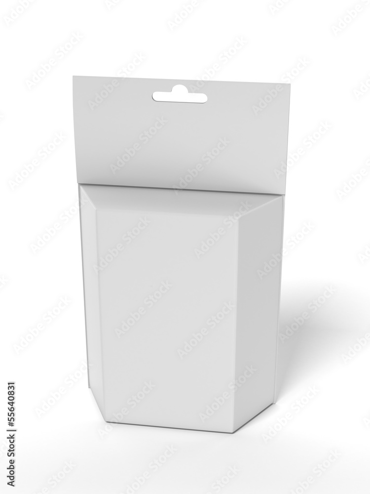 White Product Package Box White Product Package Box