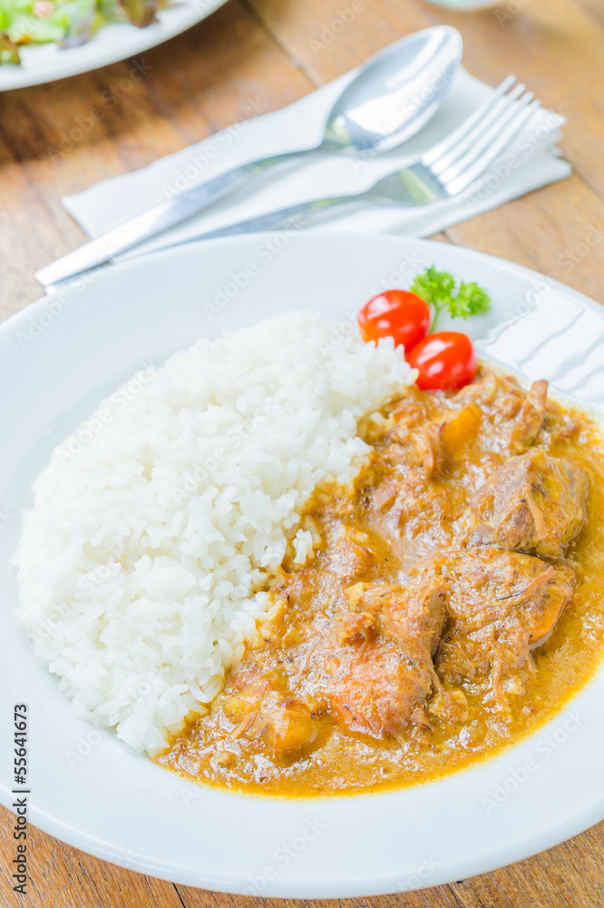 Curry rice Curry rice