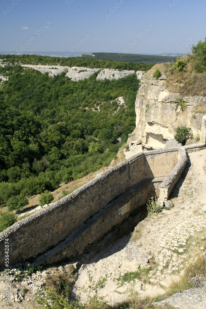 Cave City Chufut-Kale in the Crimean Peniscula