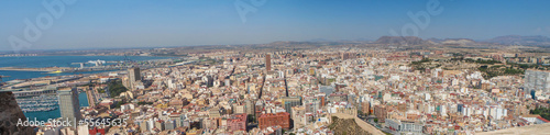 Fototapeta Naklejka Na Ścianę i Meble -  Alicante Panorama