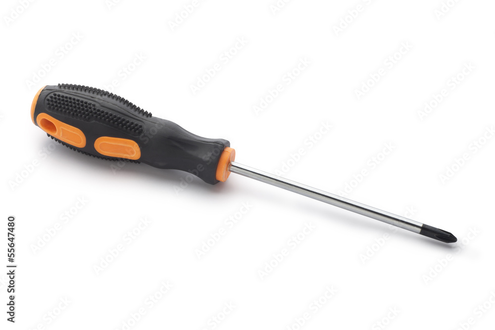 Screwdriver isolated on white background Screwdriver isolated on white background