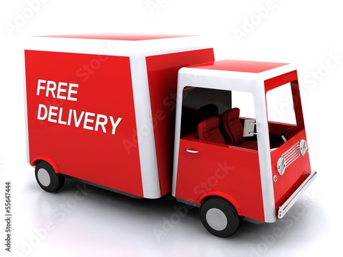 Free delivery - conveyance photo