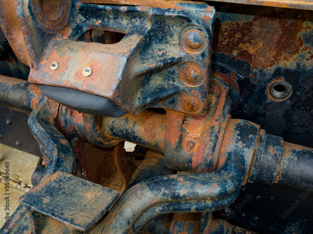 old rusty engine old rusty engine