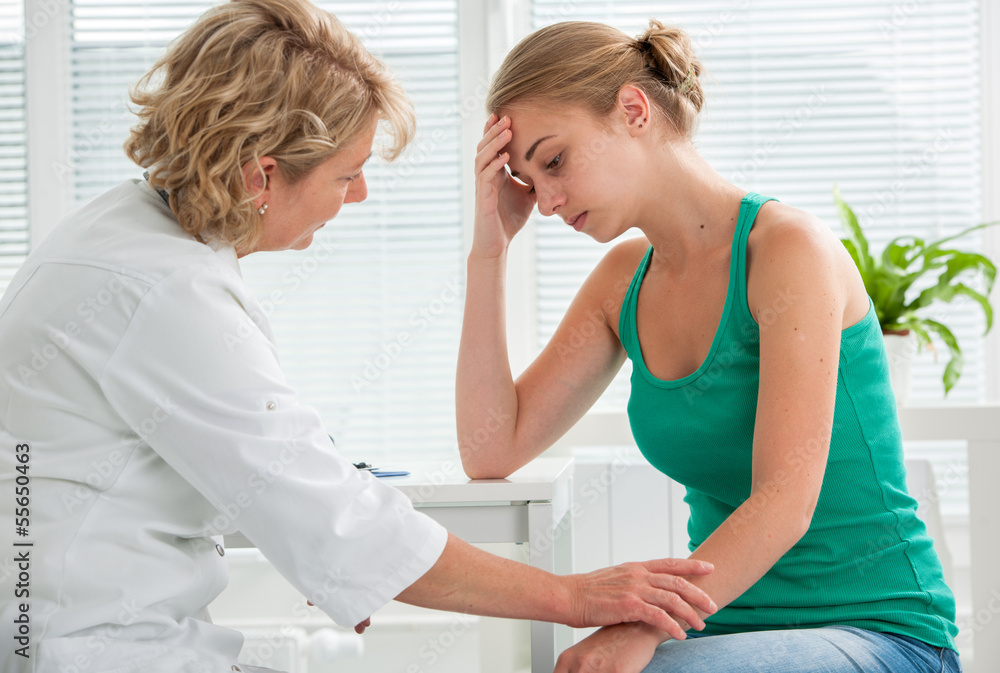 Fototapeta premium Doctor and patient